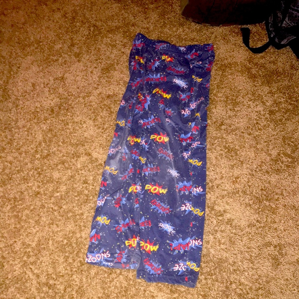 Super hero pants pjs